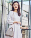TOCCA 【ヨンア×大人百花コラボ】OPTARE BAG バッグ トッカ バッグ ショルダーバッグ ベージュ ブラック【送料無料】