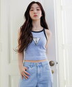 【SALE/30%OFF】GUESS GUESS/(W)LADIES' Knit Tanktop ゲス トップス ノースリーブ・タンクトップ ブルー【送料無料】