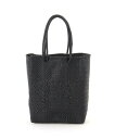 Moon Bird Moon Bird/(U)手編みのメルカドバッグ縦型(M) スワラージ バッグ かごバッグ ブラック【送料無料】