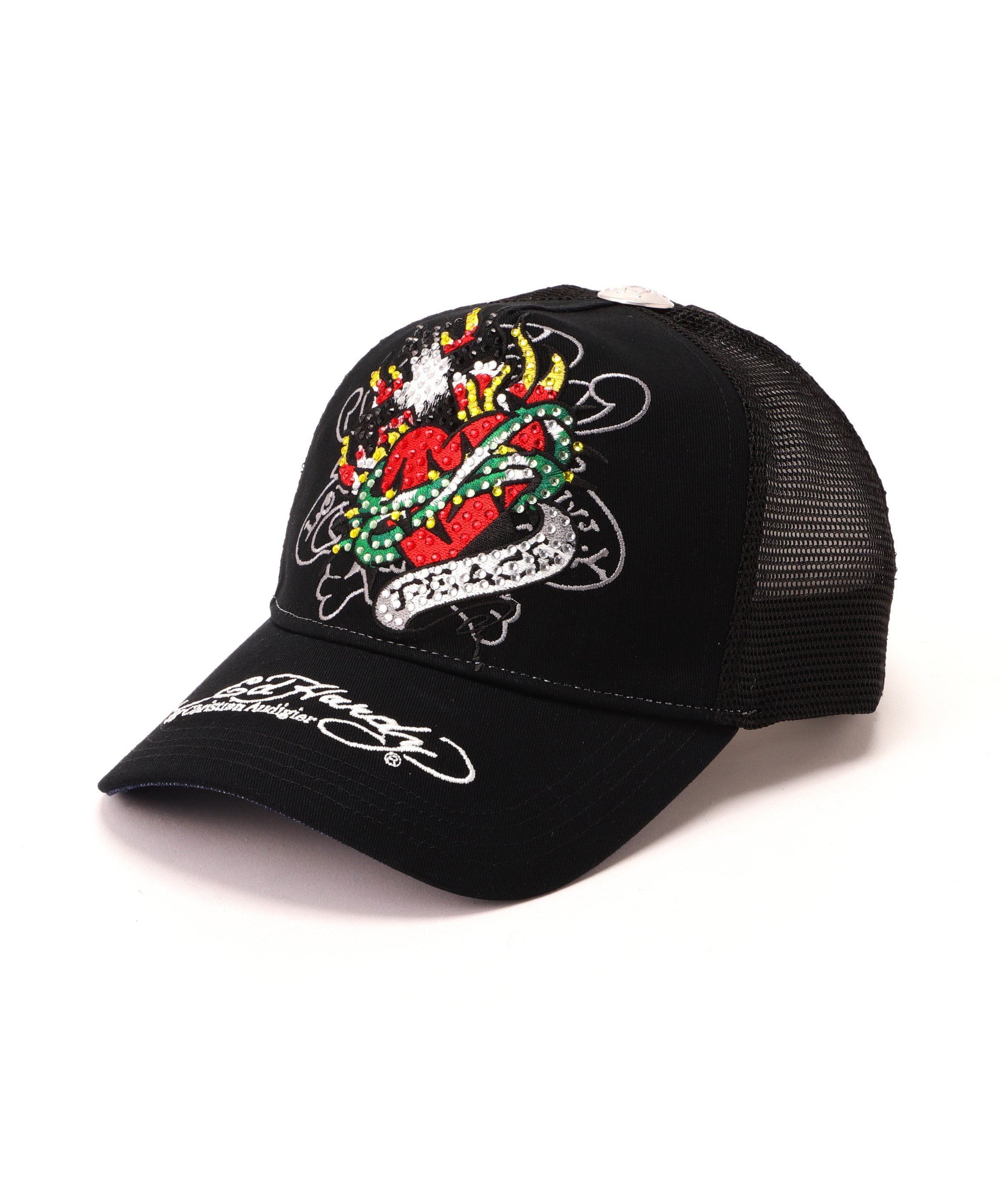 ROYAL FLASH Ed Hardy/エド ハーディー/ED HARDY HEART R-STONE CAP ロイヤルフラッシュ 帽子 その他の..