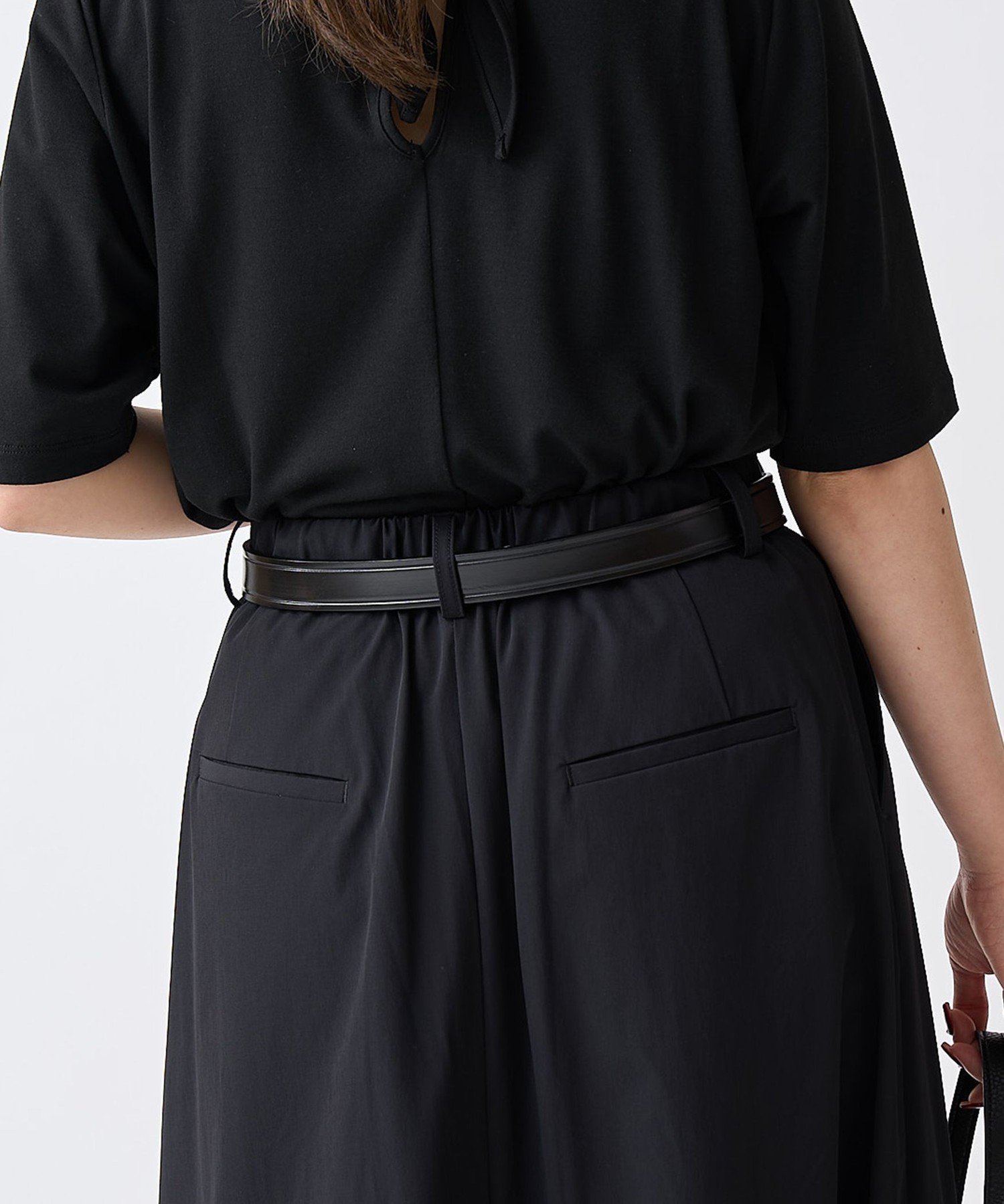 RONEL 【RONEL / WEB限定】TORY LEATHER(トリーレザー) ウエスタンベルト コーエン ファッション雑貨 ベルト ブラック【送料無料】
