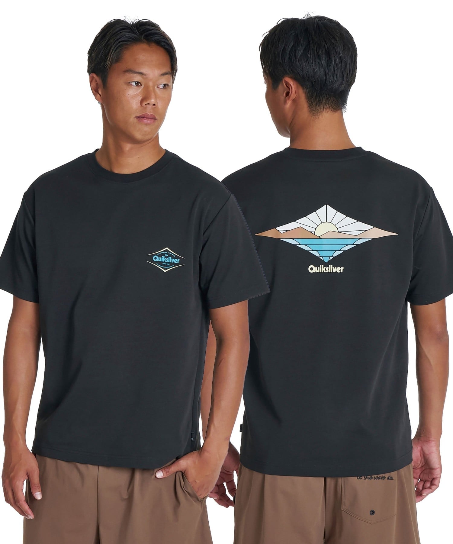 QUIKSILVER OUTDOOR SURF ST 【2026年夏モデル】 クイックシルバー トップス カットソー・Tシャツ ホワイト ブラック