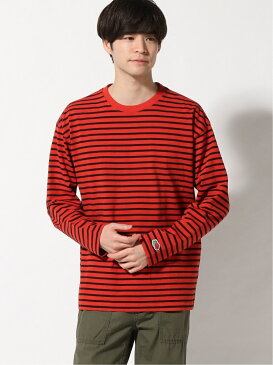 【SALE/40%OFF】417 EDIFICE FTL ボーダーL/S TEE フォーワンセブン エディフィス カットソー Tシャツ オレンジ グレー ホワイト