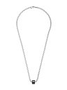 EMPORIO ARMANI Silver-Tone Necklace EGS2910040 ウォッチステーションインターナショナル アクセサリー 腕時計 ネックレス シルバー【送料無料】