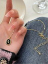 【SALE/30%OFF】Zoe Jenko ゴールドフレームモチーフゴールドネックレス 10096 ゾエ ジェンコ アクセサリー・腕時計 ネックレス ゴールド(4)