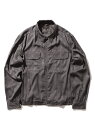 【SALE／60%OFF】BEAMS MEN BEAMS PLUS / レーヨンジャカード フロントジップ ブルゾン ビームス アウトレット ジャケット・アウター ブルゾン・ジャンパー ベージュ ブラウン【送料無料】