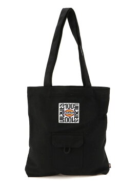 【SALE/50%OFF】Dickies Dickies/(U)ロゴ プリント トートバッグ ディッキーズ バッグ トートバッグ ブラック ホワイト