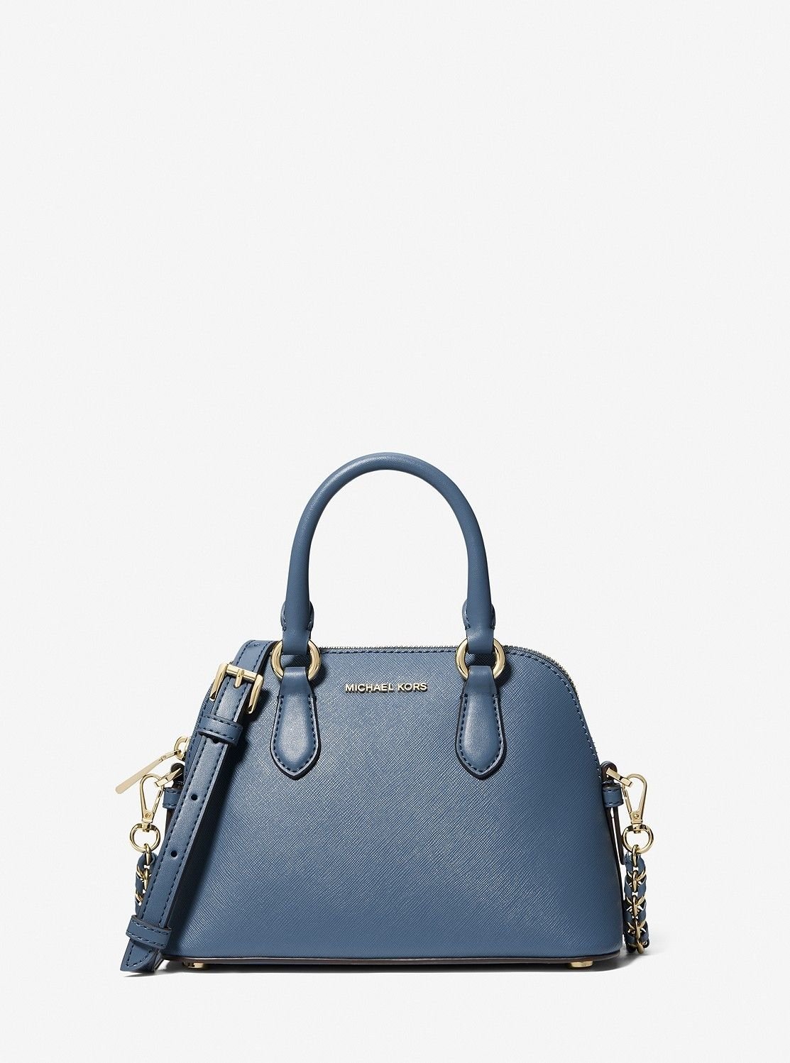 【SALE／70%OFF】MICHAEL KORS VERONICA クロスボディ スモール マイケル・コース バッグ ショルダーバッグ ブルー【送料無料】