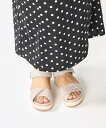 【SALE/15%OFF】Riz raffinee ジュート巻厚底サンダル モード・エ・ジャコモ×イング シューズ・靴 サンダル パープル【送料無料】