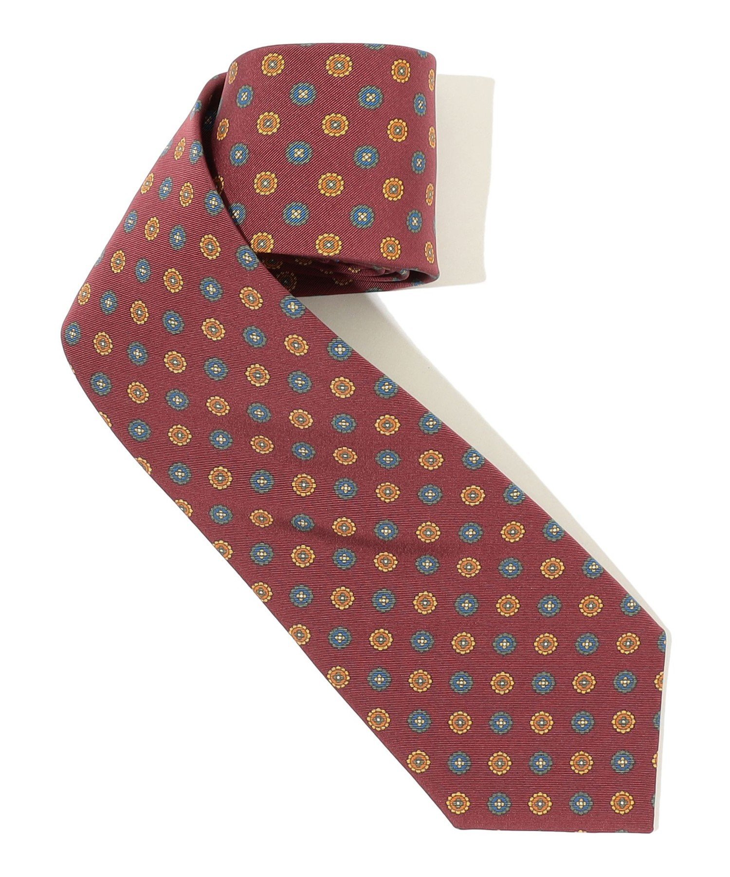 TOMORROWLAND GOODS Atkinsons アイリッシュポプリン 小紋柄ネクタイ トゥモローランド スーツ・フォー..