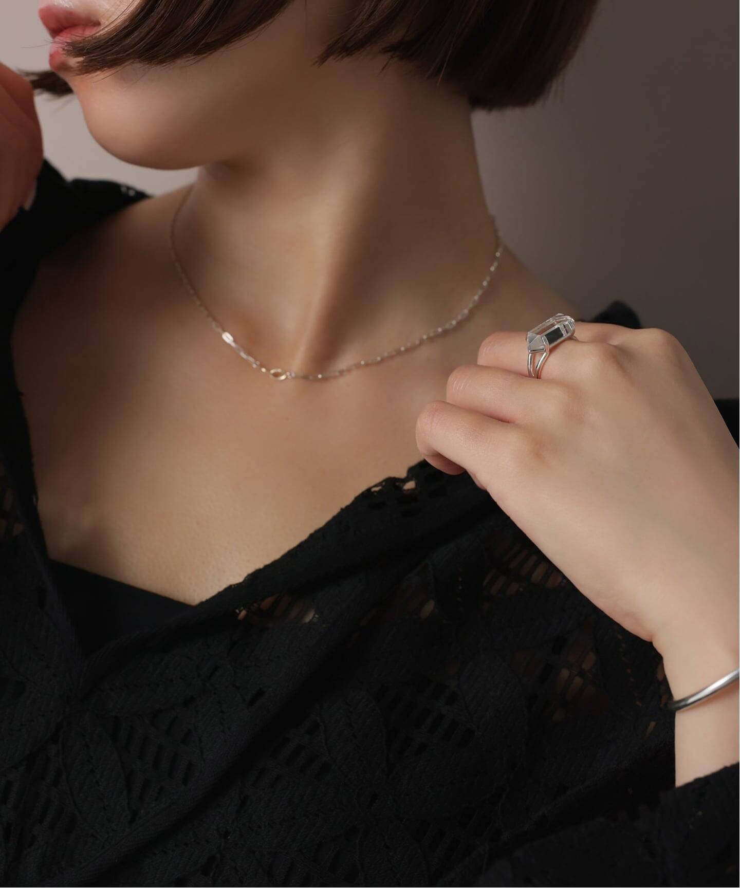 Lilas 【SAMH by LILAS】 ハーモニークォーツリング SV スピックアンドスパン アクセサリー・腕時計 リング・指輪 シルバー