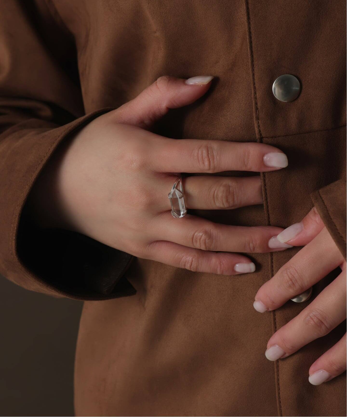 Lilas 【SAMH by LILAS】 ハーモニークォーツリング SV スピックアンドスパン アクセサリー・腕時計 リング・指輪 シルバー