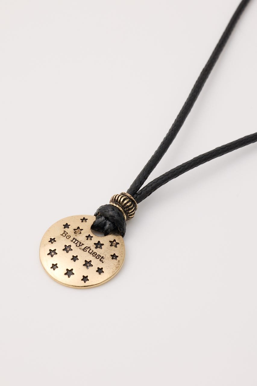 LAGUA GEM MEDAL ROPE ネックレス ラグア ジェム アクセサリー・腕時計 ネックレス