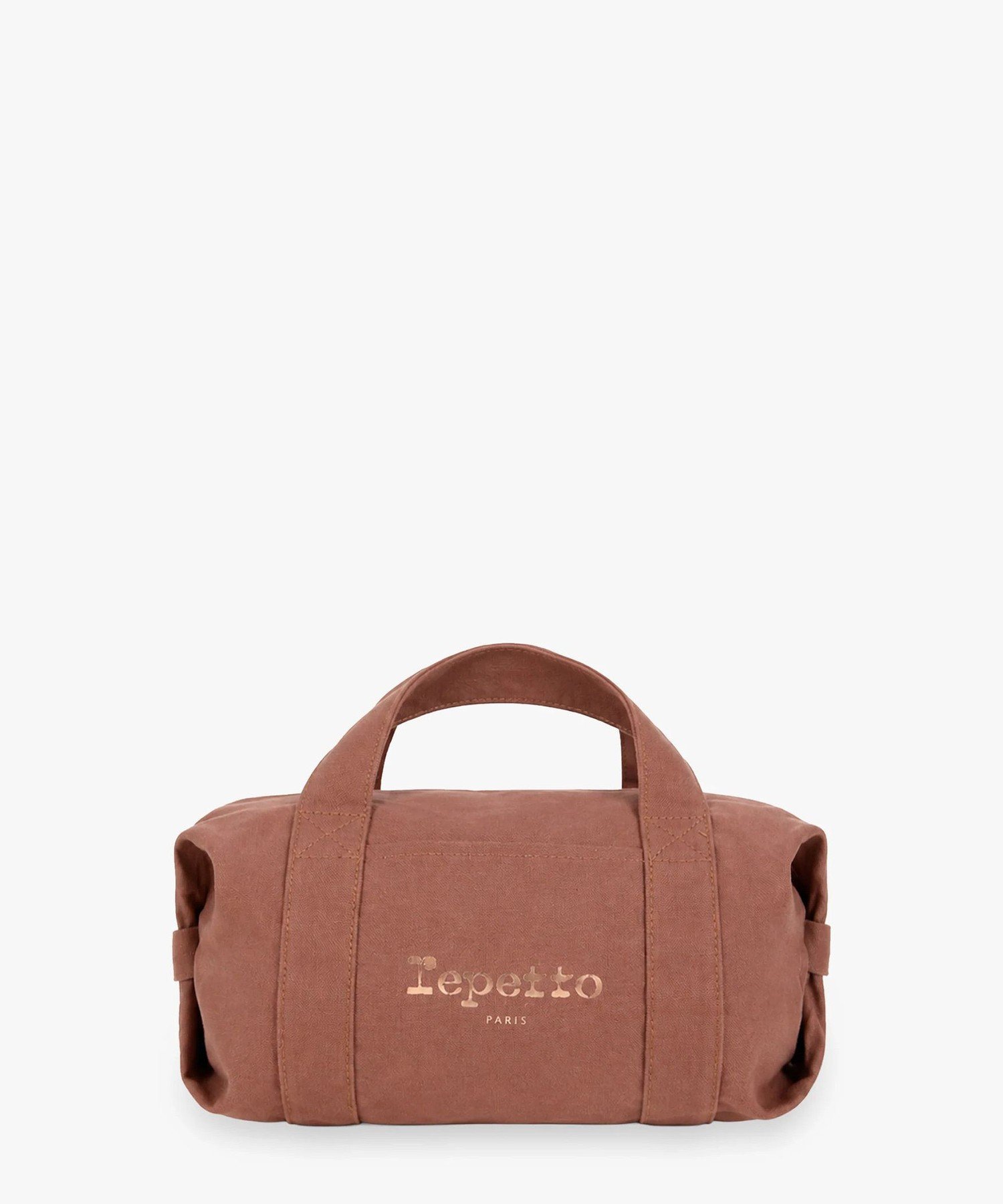 Repetto ダッフルバッグ Mサイズ レペット バッグ ショルダーバッグ ブラウン【送料無料】