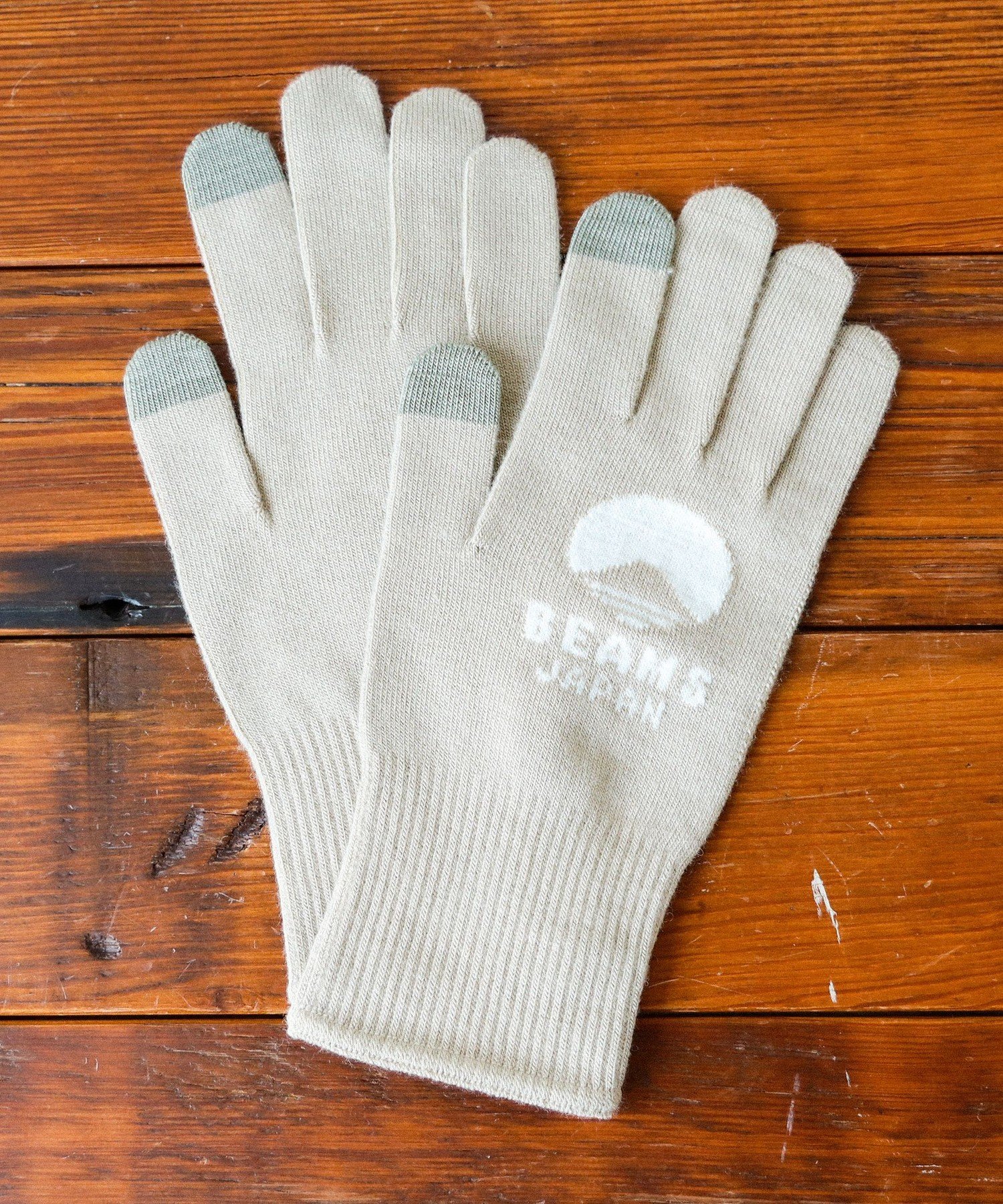 BEAMS JAPAN 【別注】tet. / ビームス ジャパン ロゴ グローブ Vol.2 Men ビームス ジャパン ファッシ..