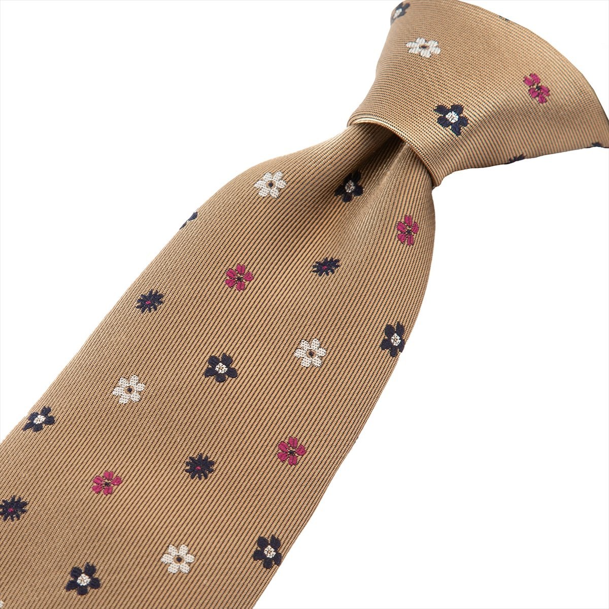 BRICK HOUSE by Tokyo Shirts ネクタイ 日本製 絹100% 西陣織 ビジネス フォーマル BM15J100GDAJ4SA-59-950 トーキョーシャツ スーツ・フォーマル ネクタイ・蝶ネクタイ ベージュ【送料無料】