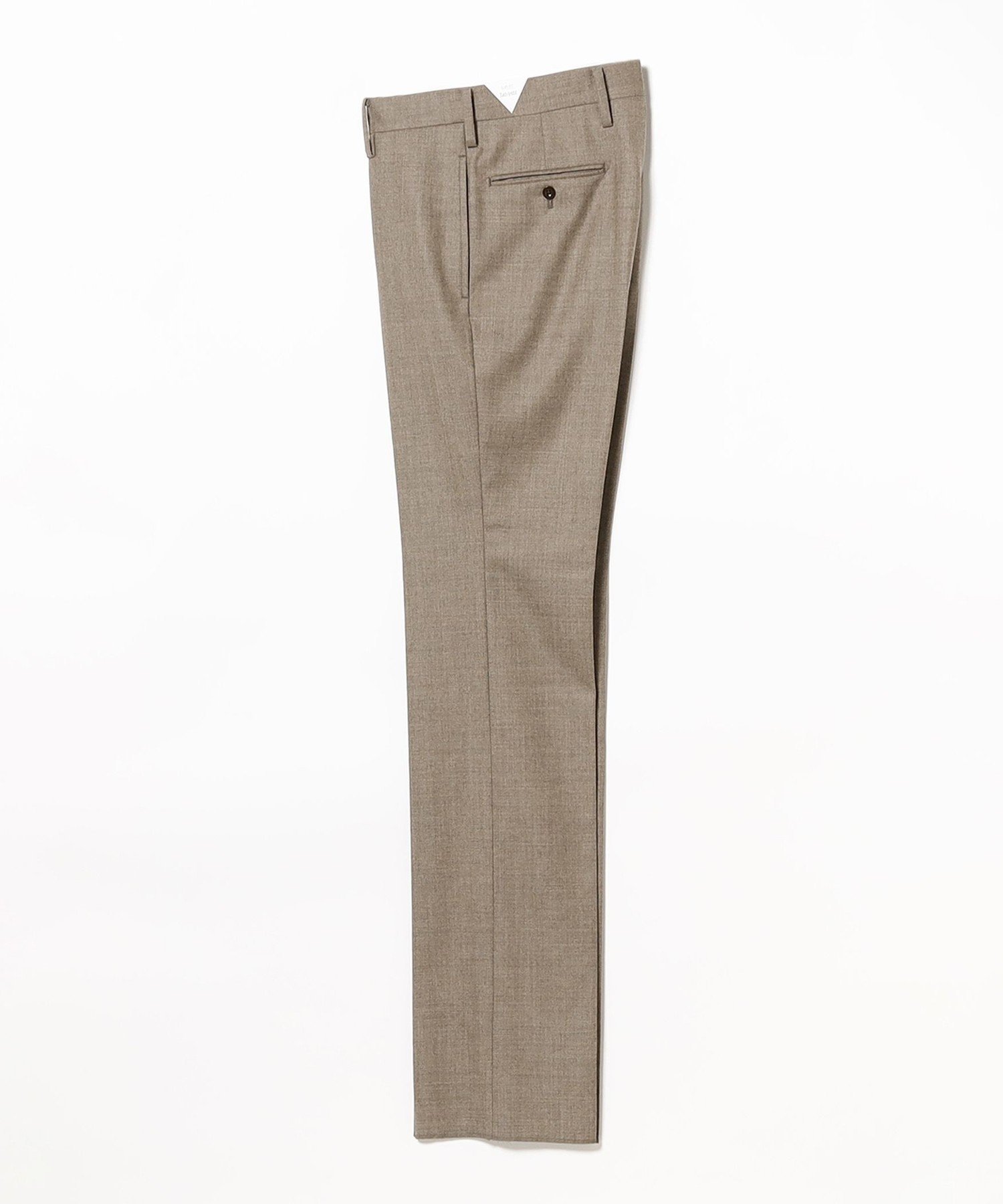 【SALE／50%OFF】BEAMS F Tangent / ノープリーツ スリムストレート スラックス ビームス アウトレット パンツ その他のパンツ ブラウン【送料無料】