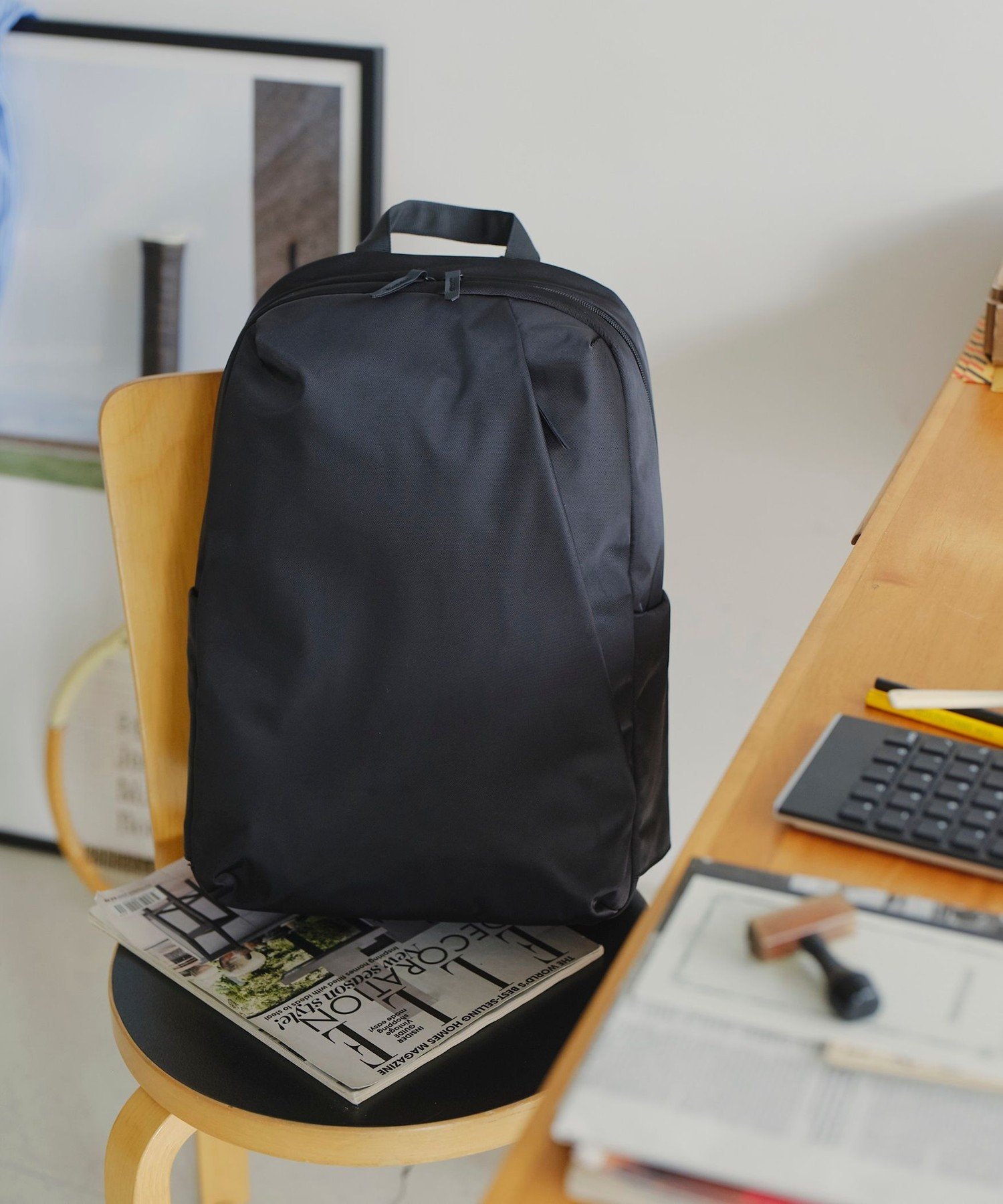 Afternoon Tea LIVING 無重力リュックplus Mサイズ アフタヌーンティー・リビング バッグ リュック・バックパック ブラック【送料無料】 2