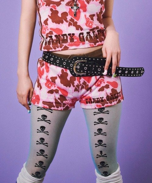 SELECT BRANDS GALFY/ガルフィー ハデカモショーパン(WOMENS) ジャックローズ パンツ その他のパンツ ピンク カーキグリーン