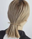 【SALE/10%OFF】GOLDY GOLDY/トゥイッグラインメタルバレッタ ヘアクリップ ヘアアクセ 6211103 ゴールディ セットアップセブン ヘア...