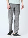 【SALE/15%OFF】TAKA-Q TechDenim スリムフィット ノータックパンツ シロ*クロ(セットアップ可能) タカキュー スーツ・フォーマル ス...