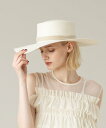 【SALE/50%OFF】LOULOU WILLOUGHBY 【LOULOU WILLOUGHBY】ベロアリボンハット アルアバイル 帽子 ハット ホワイト ベ...