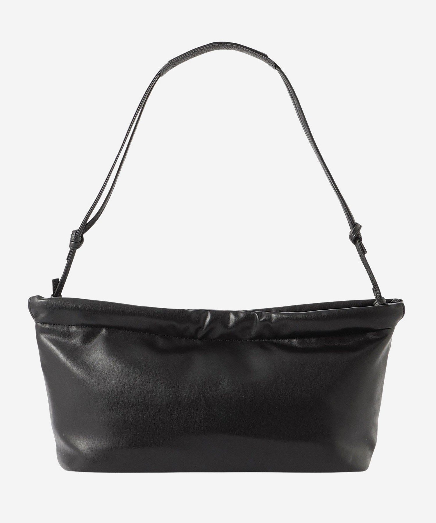 MACKINTOSH LONDON PUレザードローストリングバッグ マッキントッシュ ロンドン バッグ ショルダーバッグ ブラック【送料無料】