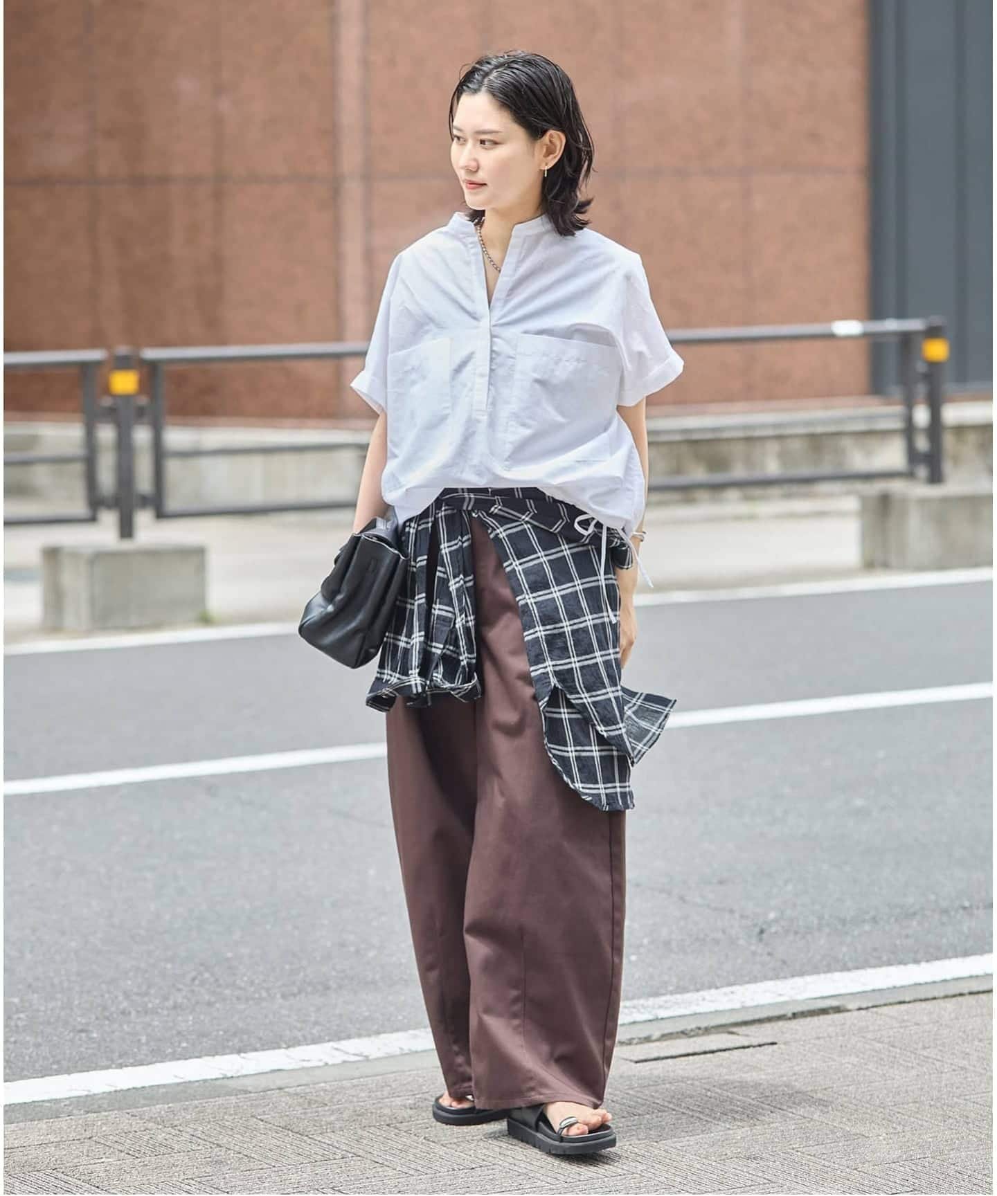 JOURNAL STANDARD 《WEB限定追加3》ハードマンズリネンコットンフレンチスリーブスキッパーシャツ ジャーナル スタンダード トップス シャツ・ブラウス ネイビー ホワイト