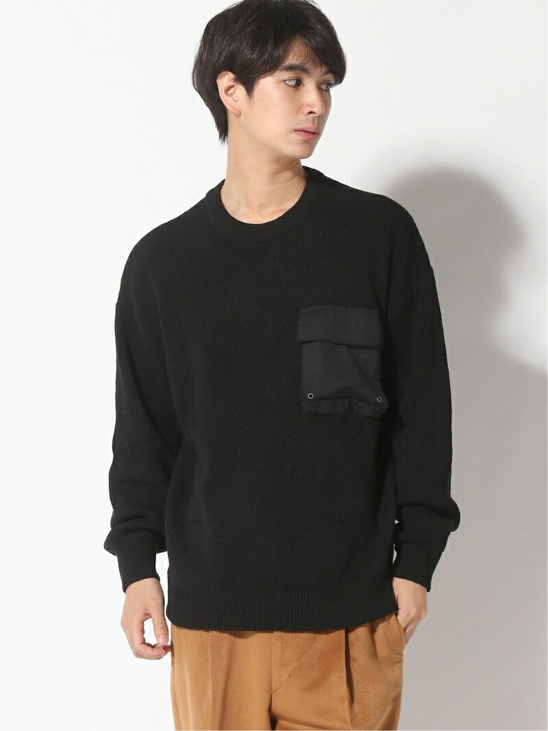 【SALE／20%OFF】niko and ... (M)M/NOUTドアポケットPO ニコアンド トップス ニット ブラウン ブラック【送料無料】のサムネイル