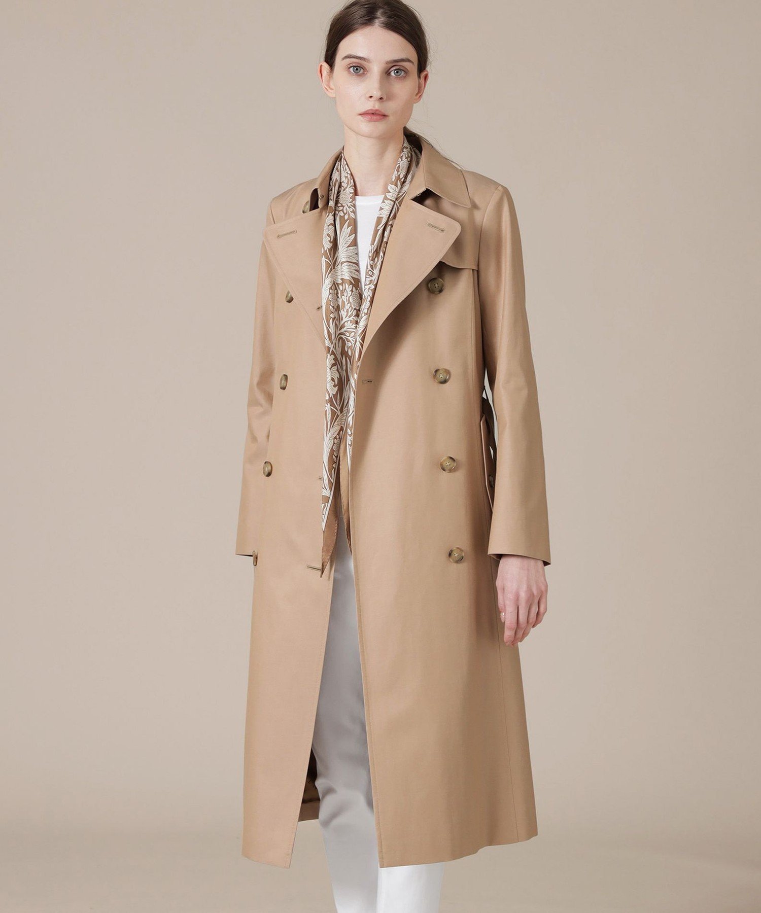 MACKINTOSH LONDON 【2022春夏モデル】【GABARDINE 19】【LOGIE/ロージー】トレンチコート マッキントッシュ ロンドン ジャケット・アウター トレンチコート ベージュ ネイビー【送料無料】