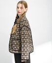 【SALE/50%OFF】Sonny Label コットンプリントリバーシブルブルゾン サニーレーベル ジャケット・アウター ブルゾン・ジャンパー ブラック ピンク【送料無料】