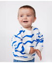 PETIT BATEAU スウェットプルオーバー プチバトー トップス スウェット・トレーナー ホワイト【送料無料】