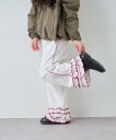 CIAOPANIC TYPY 【WEB限定】【KIDS】裾フリル配色ステッチスウェットパンツ チャオパニックティピー パンツ その他のパンツ グレー ブルー ブラック