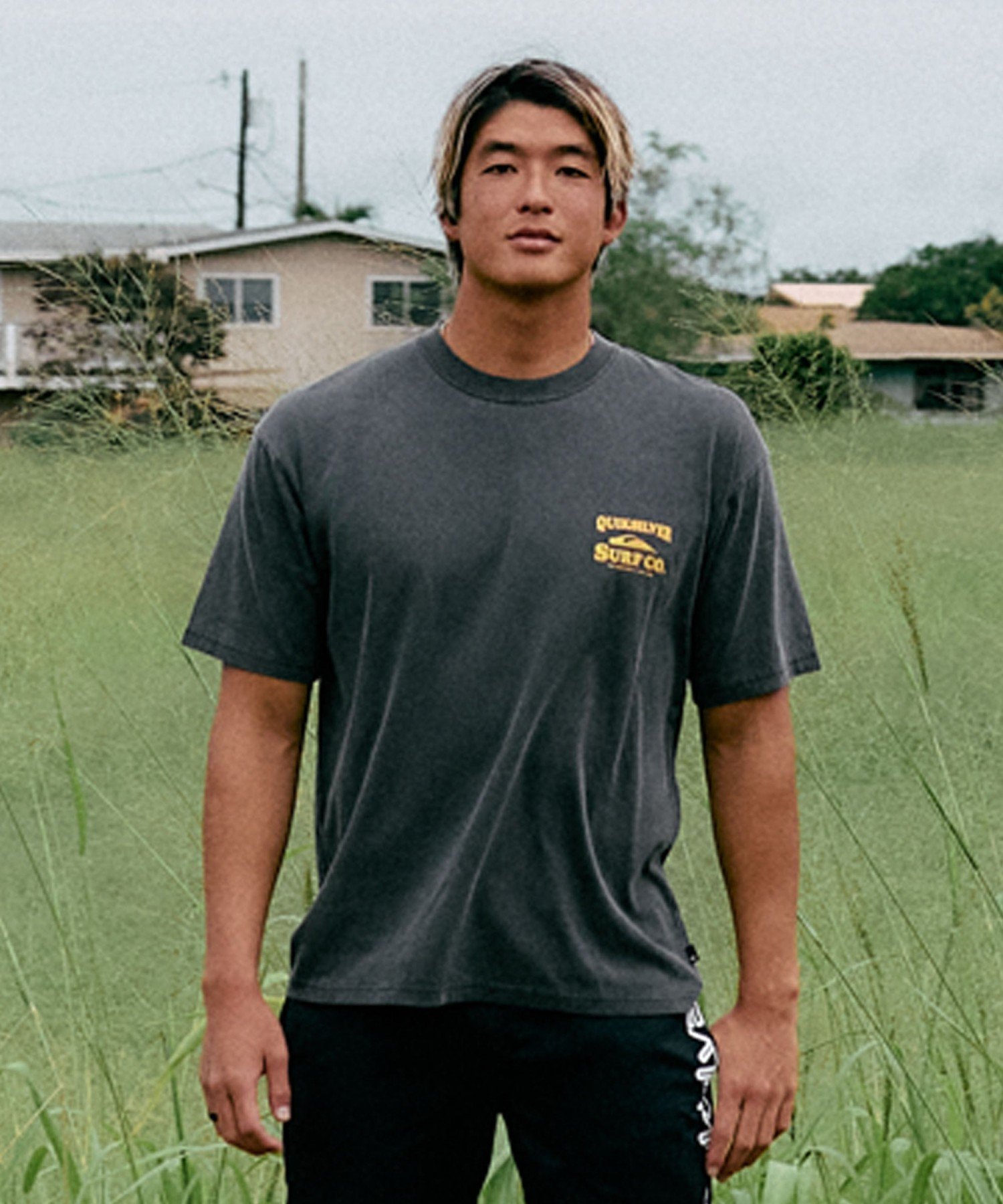 QUIKSILVER SURF CO ST 【2026年夏モデル】 クイックシルバー トップス カットソー・Tシャツ ホワイト ブラック