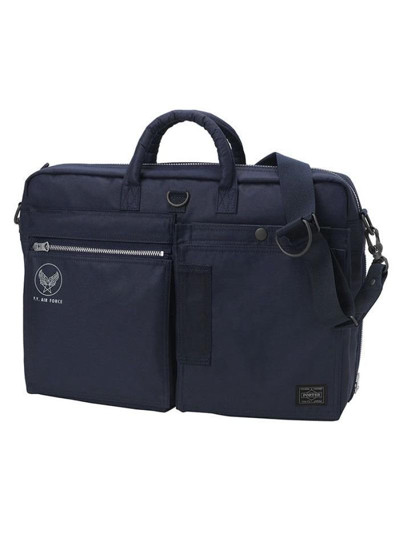 PORTER ポーター フライングエース 2WAYブリーフケース ポーター バッグ ビジネスバッグ・ブリーフケース グリーン ブラック ブルー【送料無料】のサムネイル