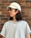CA4LA WASHABLE BRAID CAS7 カシラ 帽子 キャスケット ベージュ グレー ホワイト【送料無料】