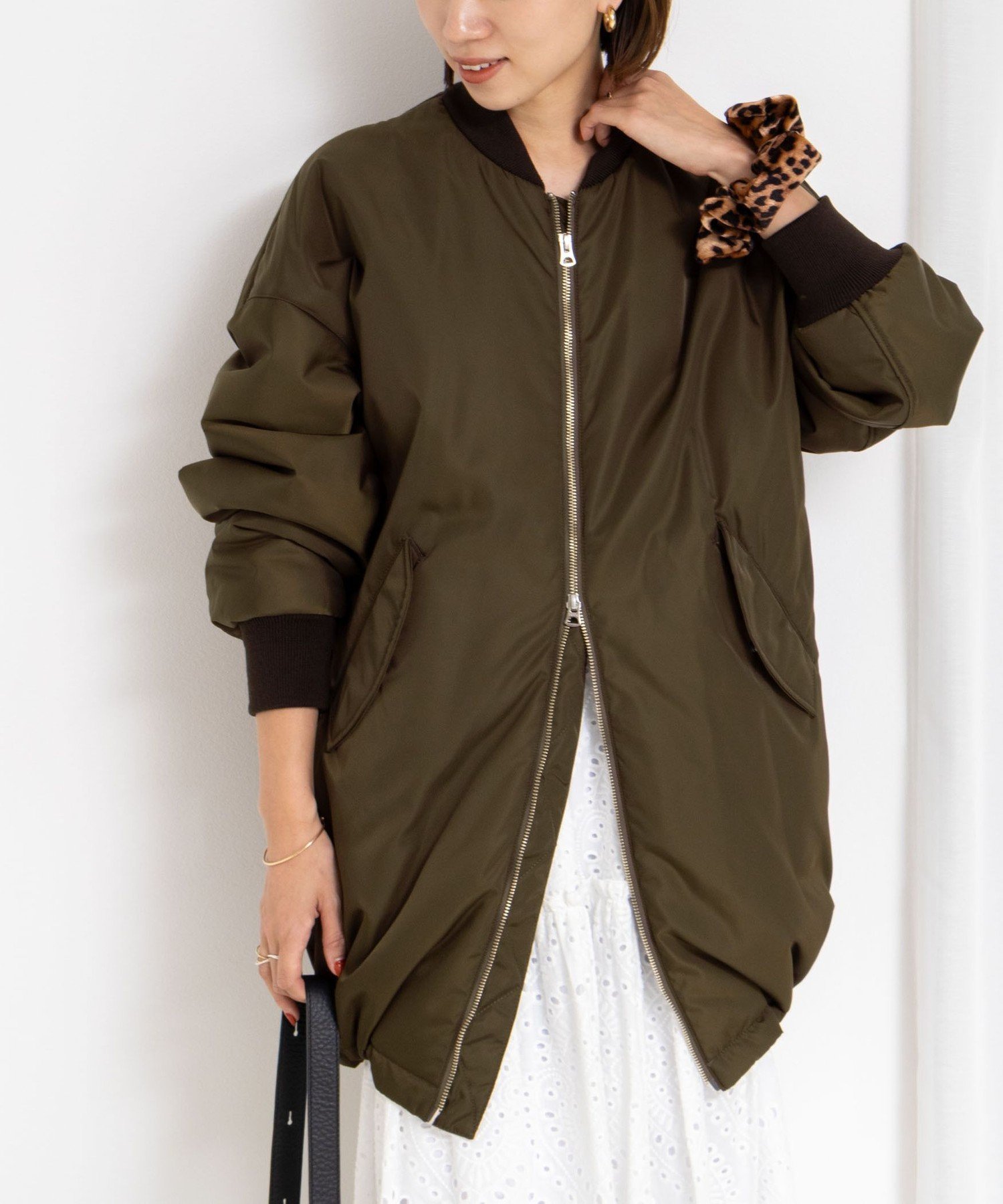 NOLLEY'S 【TICCA/ティッカ】ミドルMA-1 ノーリーズ ジャケット・アウター MA-1 ネイビー【送料無料】のサムネイル