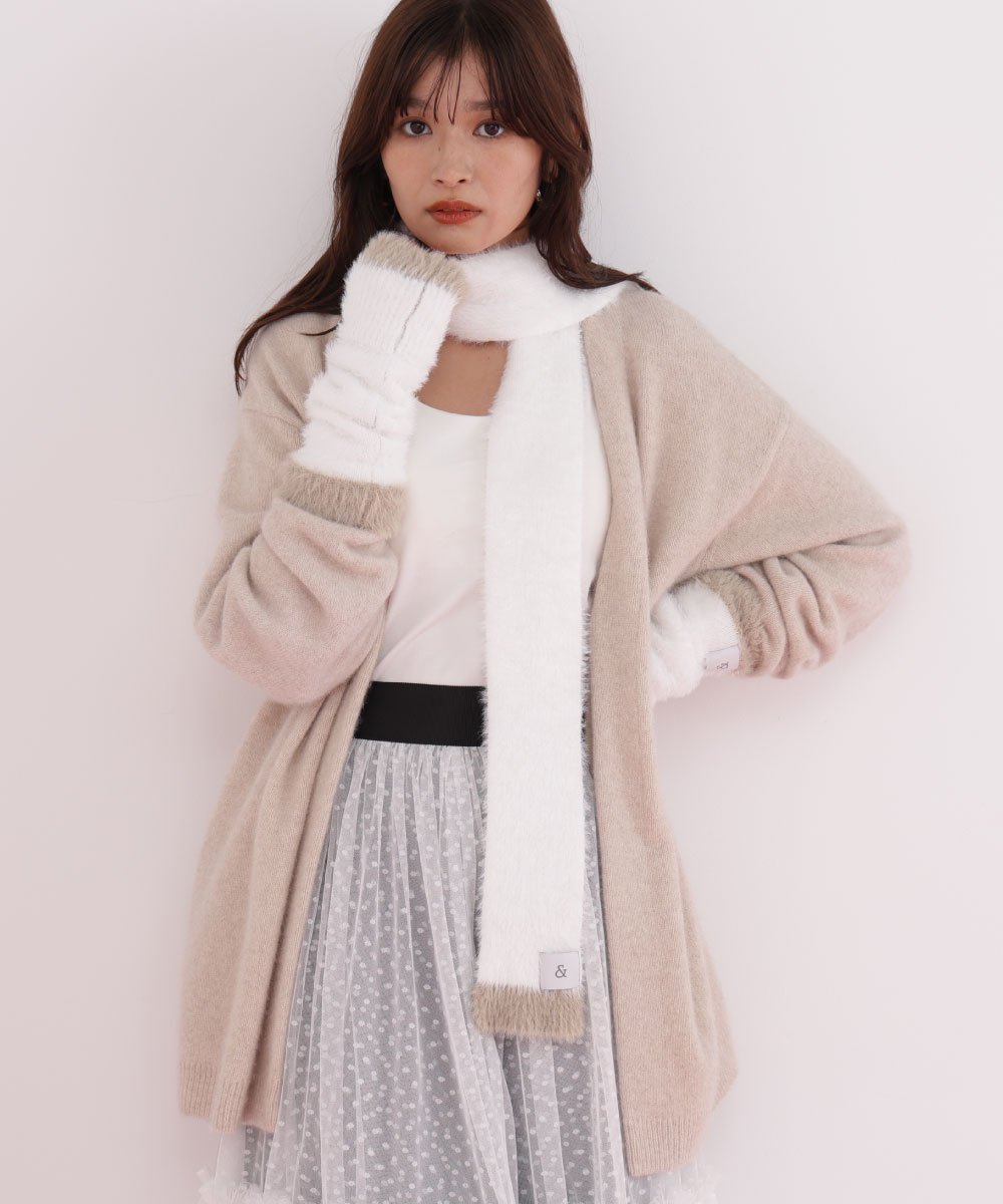 PINKY&DIANNE [WEB限定]ストール&ハンドウォーマーセット ピンキー アンド ダイアン ファッション雑貨 ..