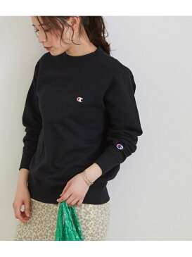 ROPE' PICNIC 【Champion】クルーネックスウェット ロペピクニック カットソー スウェット ベージュ ブラック ホワイト ピンク【送料無料】