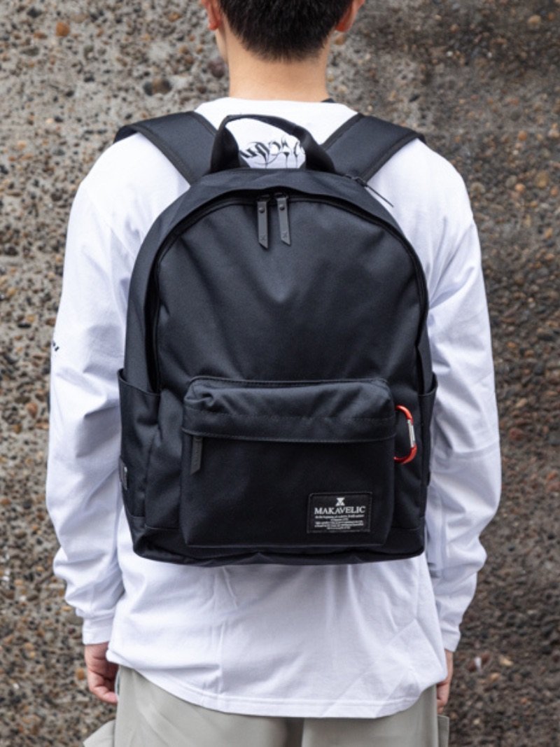 マキャベリック リュック メンズ MAKAVELIC TRUCKS BORDING DAYPACK / リュックサック / デイパック マキャベリック バッグ リュック・バックパック ブラック【送料無料】