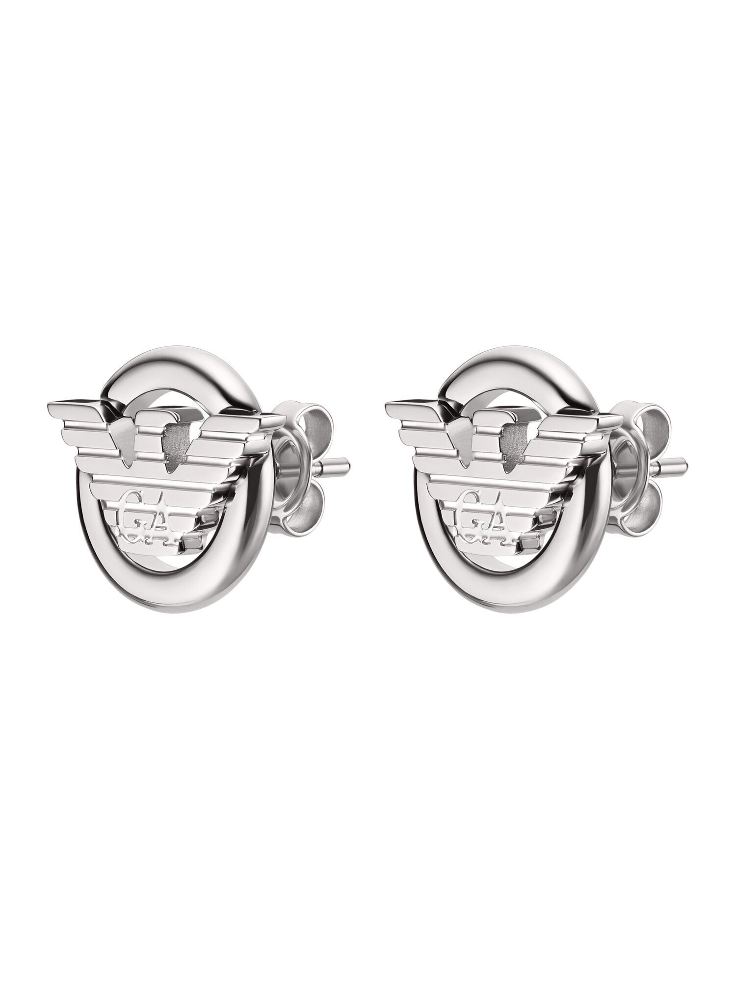 EMPORIO ARMANI エンポリオ・アルマーニ アクセサリー メンズ ピアス シルバー EGS...