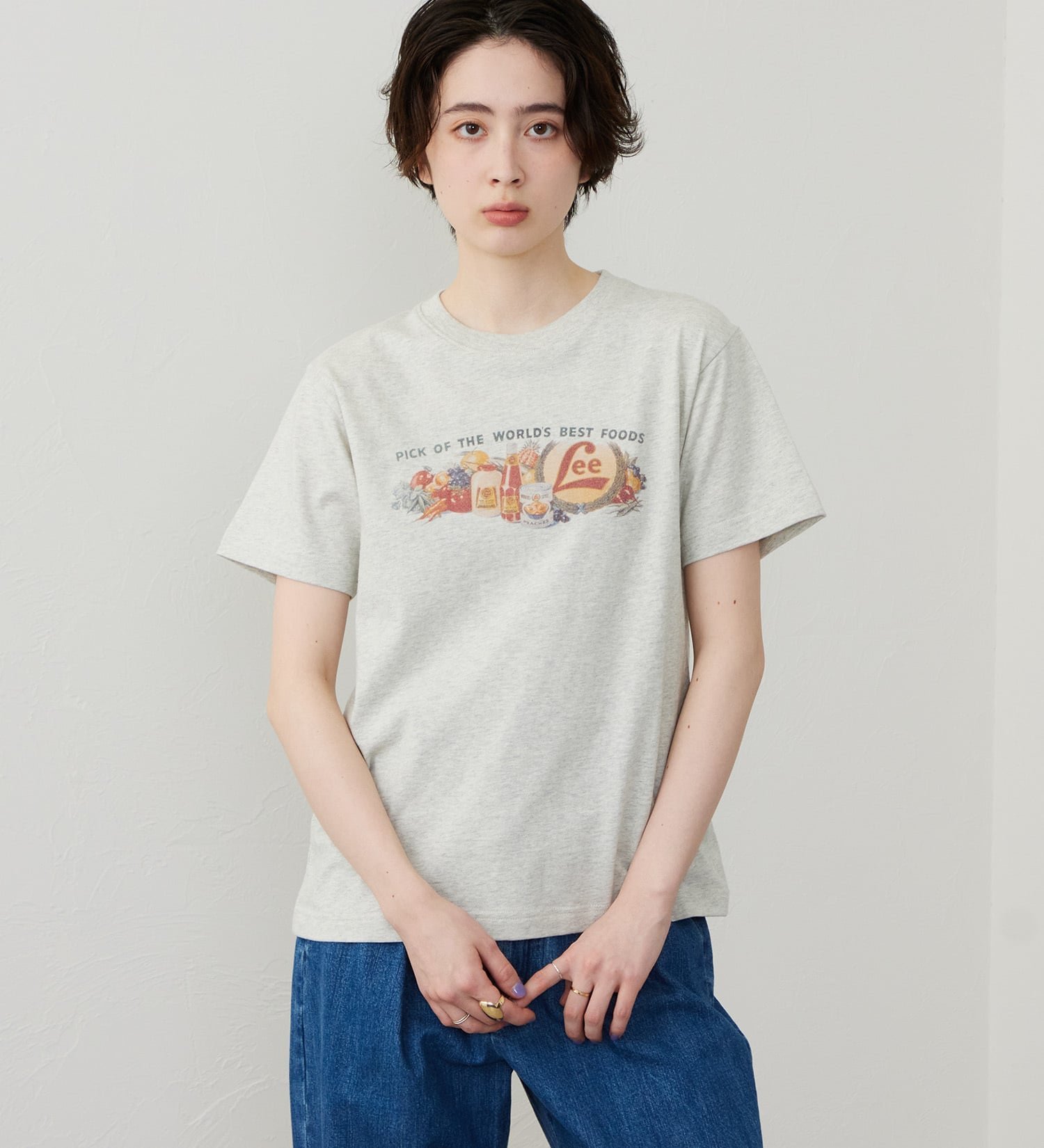 Lee Lee ロゴハーフスリーブTシャツ エドウインオンラインモール トップス カットソー・Tシャツ レッド ブラック イエロー グレー【送料無料】