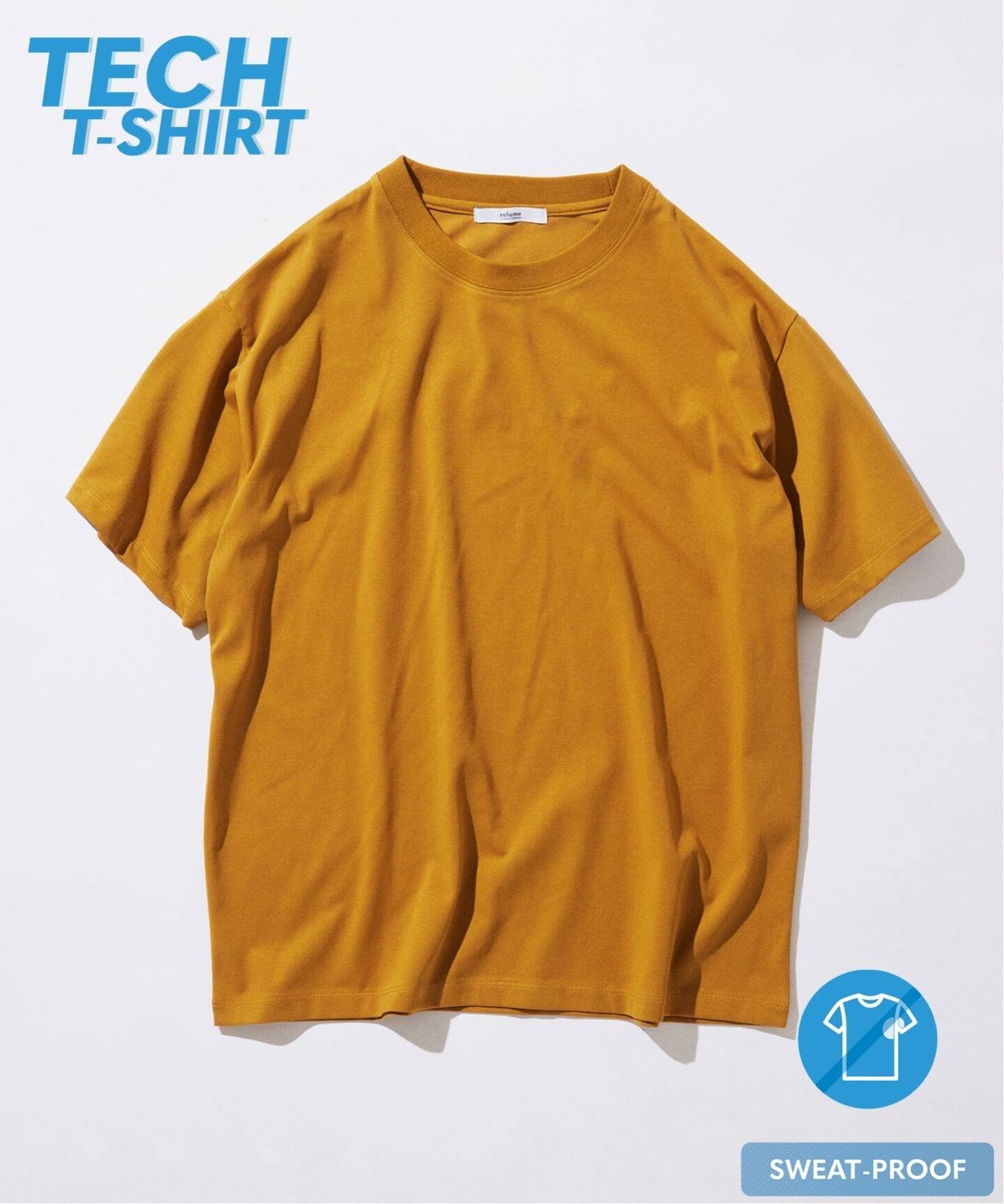 JOURNAL STANDARD relume プレーティング 汗ジミ防止 Tシャツ ジャーナル スタンダード レリューム トップス カットソー・Tシャツ グリーン ブラック ブラウン ホワイト