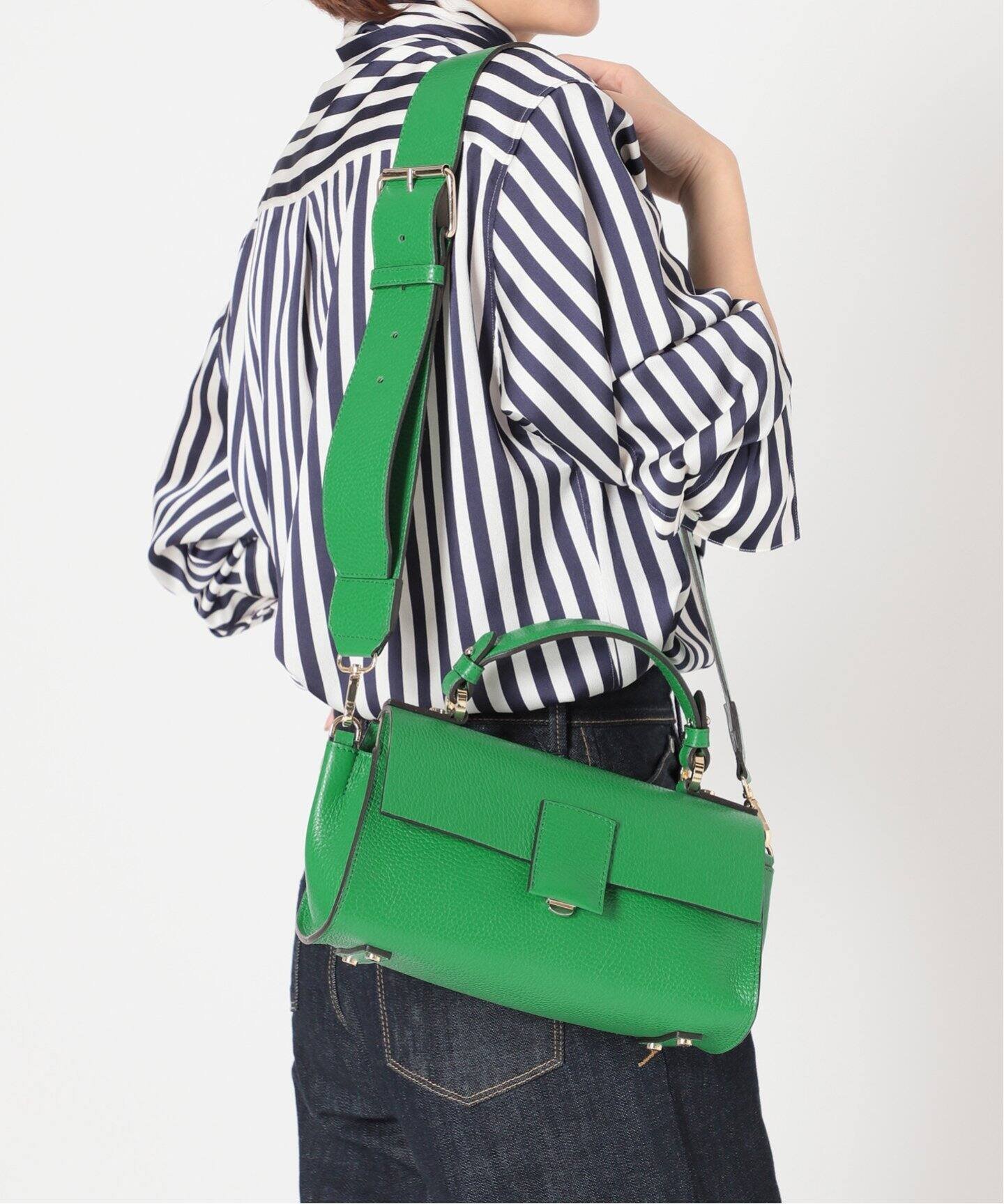 IENA 《追加3》【LORISTELLA/ロリステッラ】別注ハンドルバッグ◆ イエナ バッグ ショルダーバッグ グリーン ブラック ブラウン【送料無料】のサムネイル