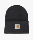 Carhartt carhartt ACRYLIC WATCH HAT オーバーライド 帽子 ニット帽・ビーニー ブラック グレー ネイビー 2