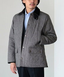 ビームス キルティングジャケット メンズ 【SALE／70%OFF】BEAMS HEART BEAMS HEART / ウールライク キルティング ハンティングジャケット ビームス アウトレット ジャケット・アウター ブルゾン・ジャンパー ベージュ【送料無料】