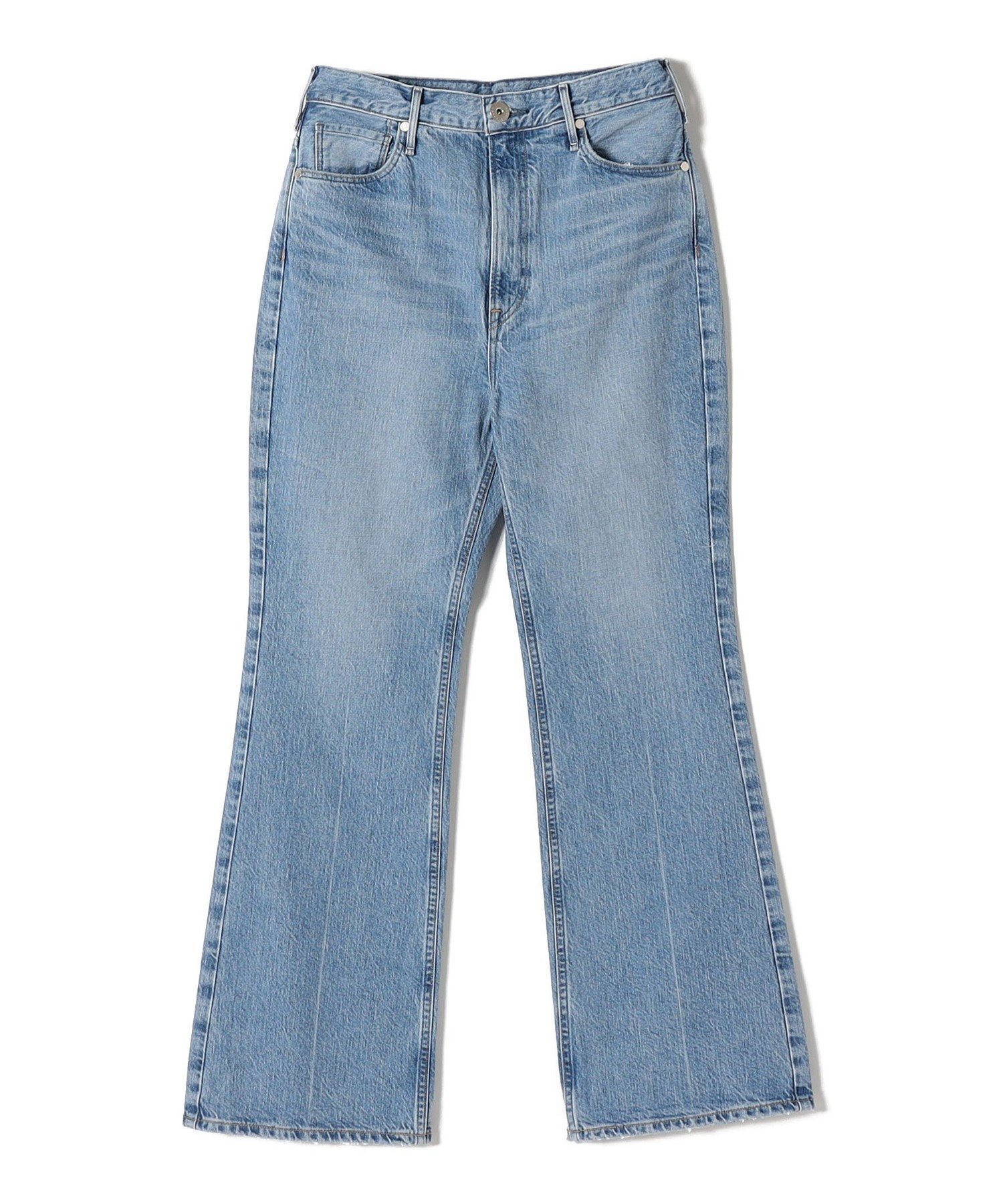 【SALE／60%OFF】SHIPS WOMEN upper hights:THE DYLAN シップス パンツ ジーンズ・デニムパンツ グレー ブルー【送料無料】のサムネイル