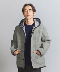 【SALE／70%OFF】BEAUTY&YOUTH UNITED ARROWS キルティング ショート フーディ ブルゾン ユナイテッドアローズ アウトレット ジャケット・アウター その他のジャケット・アウター グレー ブラック【送料無料】