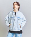 ユナイテッドアローズ 【SALE／70%OFF】BEAUTY&YOUTH UNITED ARROWS オープンエンド ルーズ デニムジャケット -ウォッシャブル- ユナイテッドアローズ アウトレット ジャケット・アウター デニムジャケット ネイビー ホワイト【送料無料】