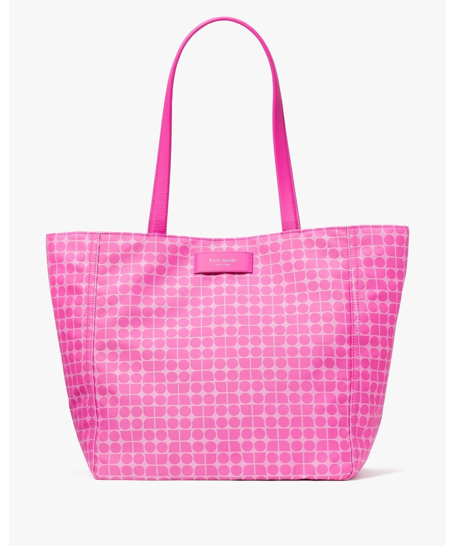 kate spade new york ノエル ジャカード ラージ トート ケイトスペードニューヨーク バッグ トートバッグ ピンク【送料無料】